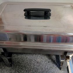 Shafing Dishes (1 Complete Set) /  Charolas Para Buffet,, ( Set Completo)