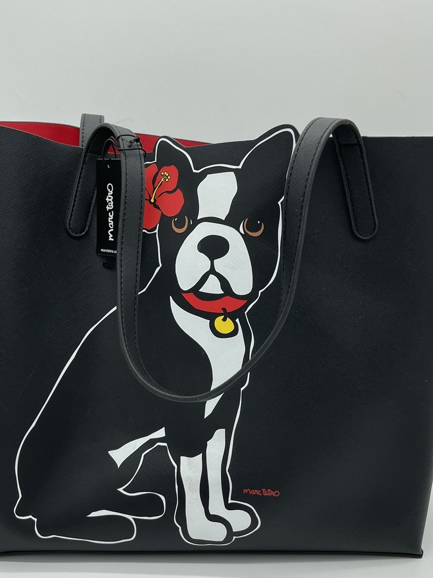 Marc Tetro purse With French Bulldog