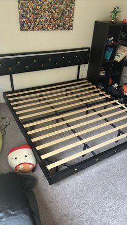 King size bed frame
