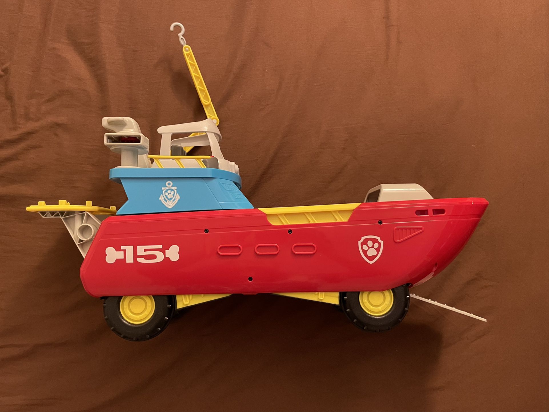  Paw Patrol Sea Patrol, Sea Patroller Transforming Toy Vehicle  with Lights & Sounds, Ages 3 & up : Toys & Games