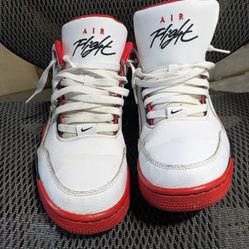 Nike Flight Legacy Red White Black Basketball Shoes