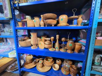 Myrtlewood plates and candle holders, bowls and more $3 - $10 ea

From the Oregon Coast