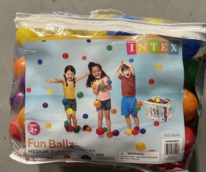 Intex 100 Balls Brand New 
