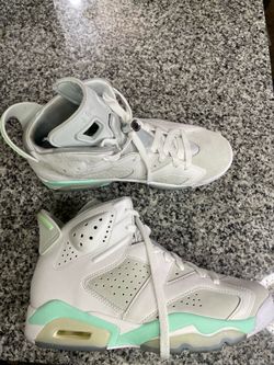 Air Jordan 6 Retro Mint Foam White – Size 8.5