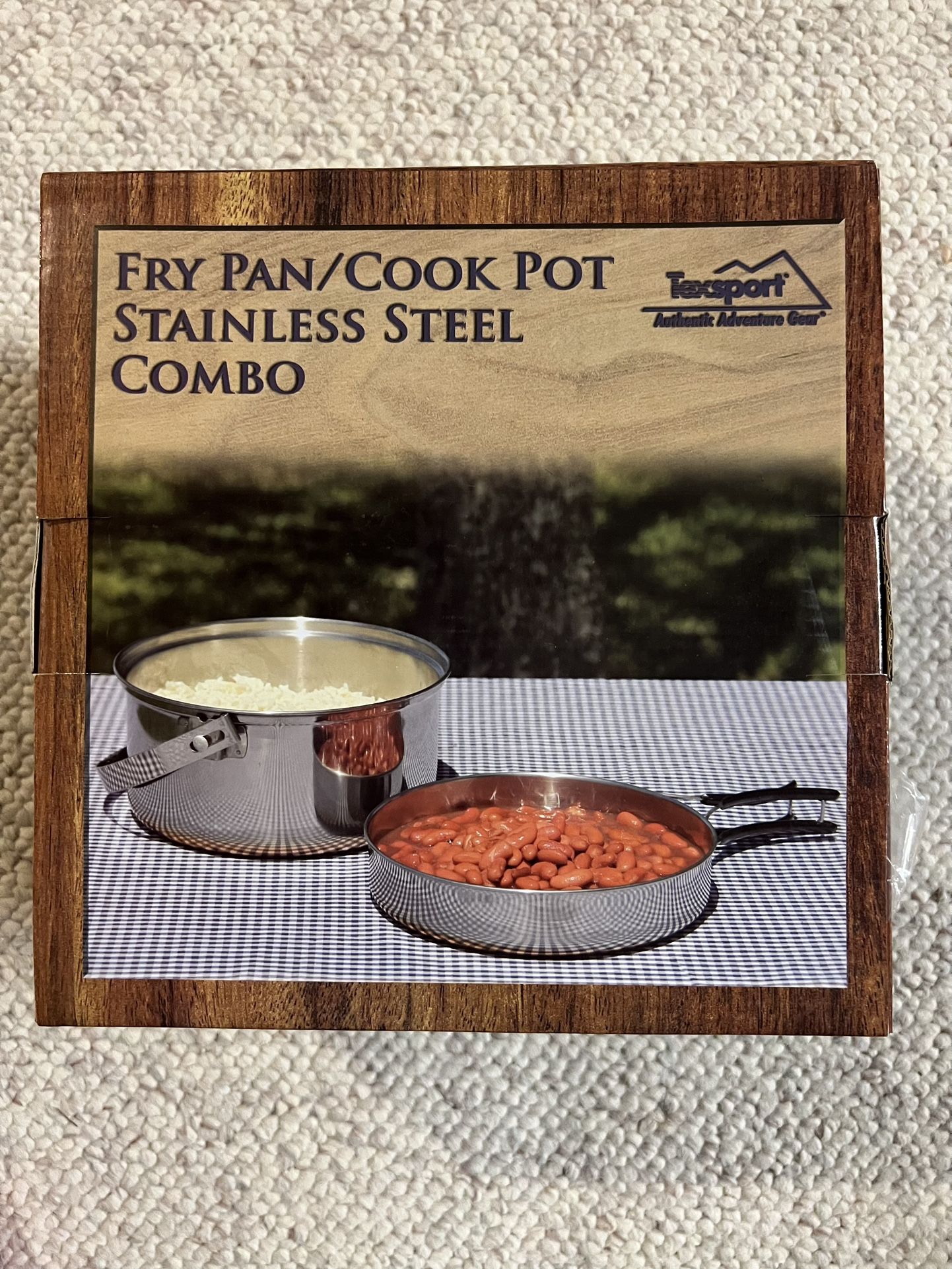 Fry Pan & Cook Pot - Stainless - New