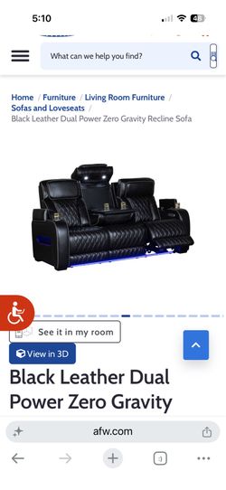 Leather Recliner Sofa for Sale