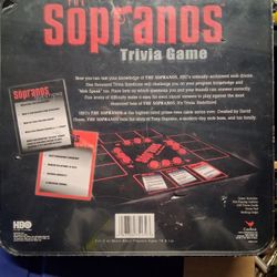 Sopranos Trivia Game