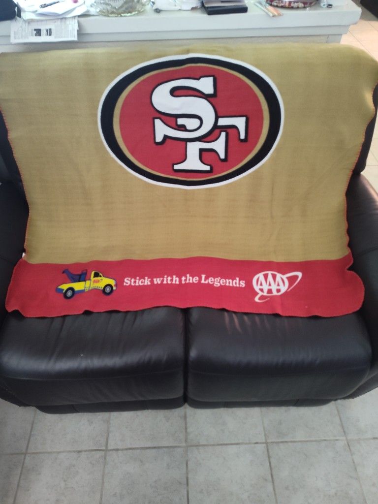 San Francisco 49ERS Blanket 