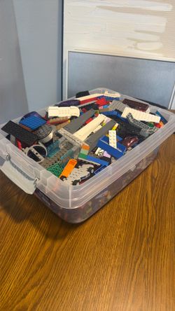 Hefty box of LEGOS