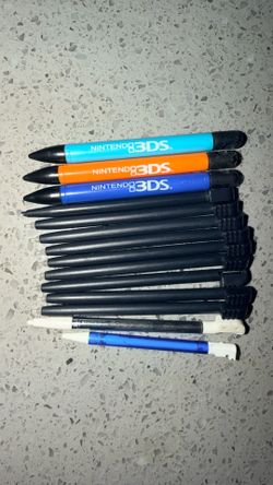 Nintendo 3DS Stylus Lot – Official OEM & Replacement Styluses (13 Total)