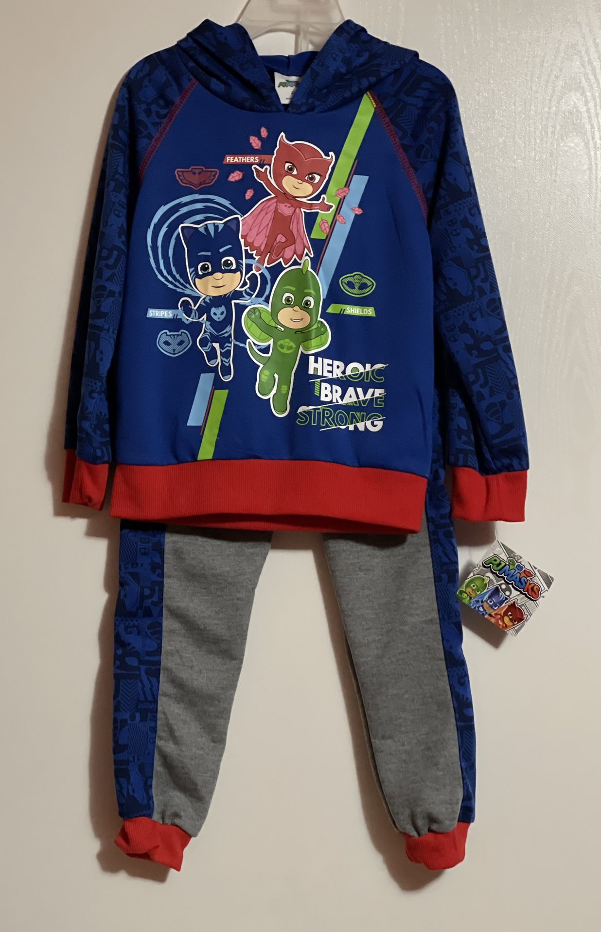 Pj Masks Boys Hoodie & Jogger Set 