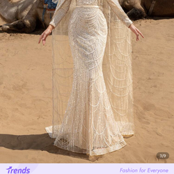 Elegant Bridal & Evening dress size xl