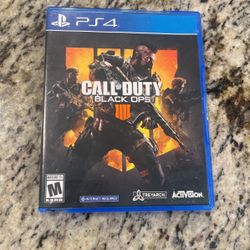 Call Of Duty Back Ops 4