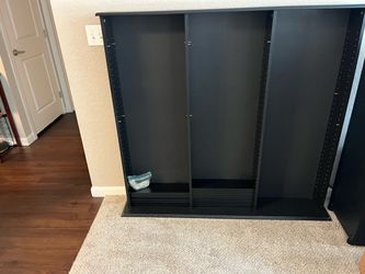 Prepac 3 Column Media Shelf