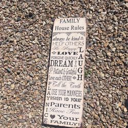 home decor sign