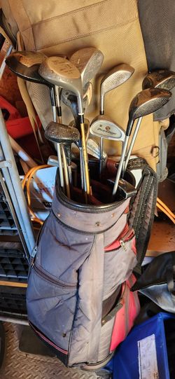 Golf Bag With 14 Golf Clubs