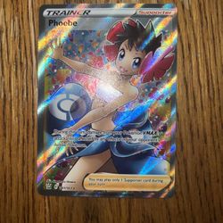 Phoebe Trainer pokémon card
