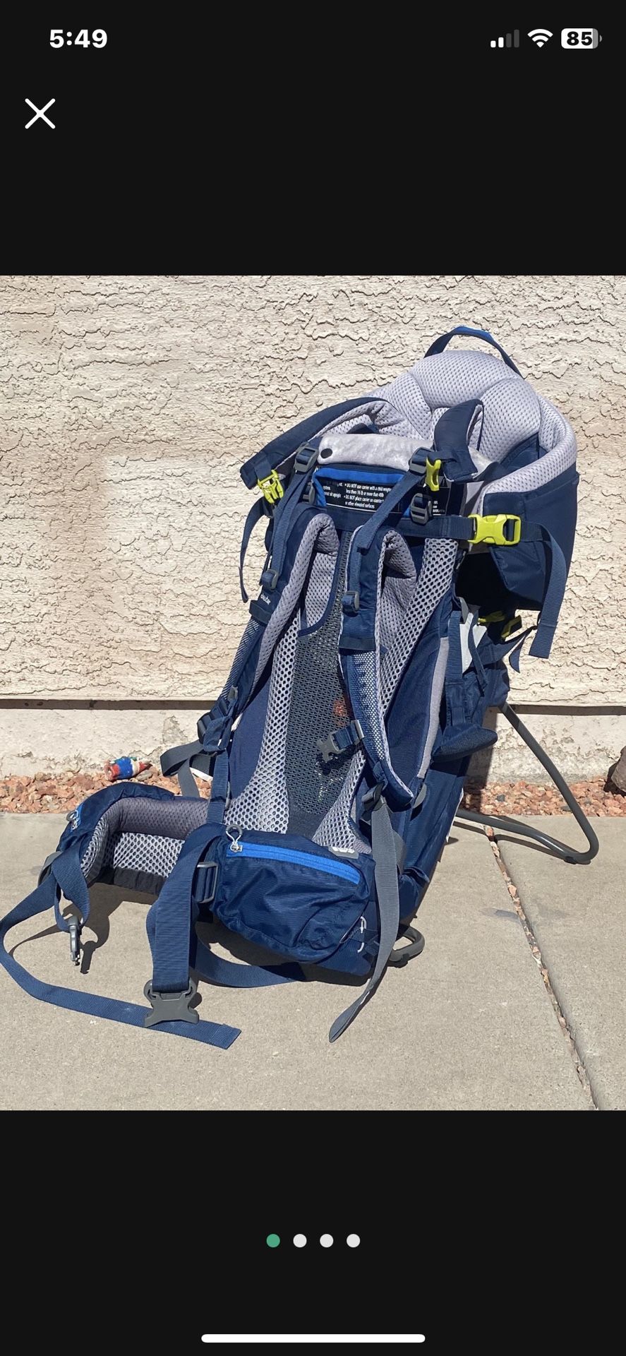 Dueter Kid Comfort Baby Backpack