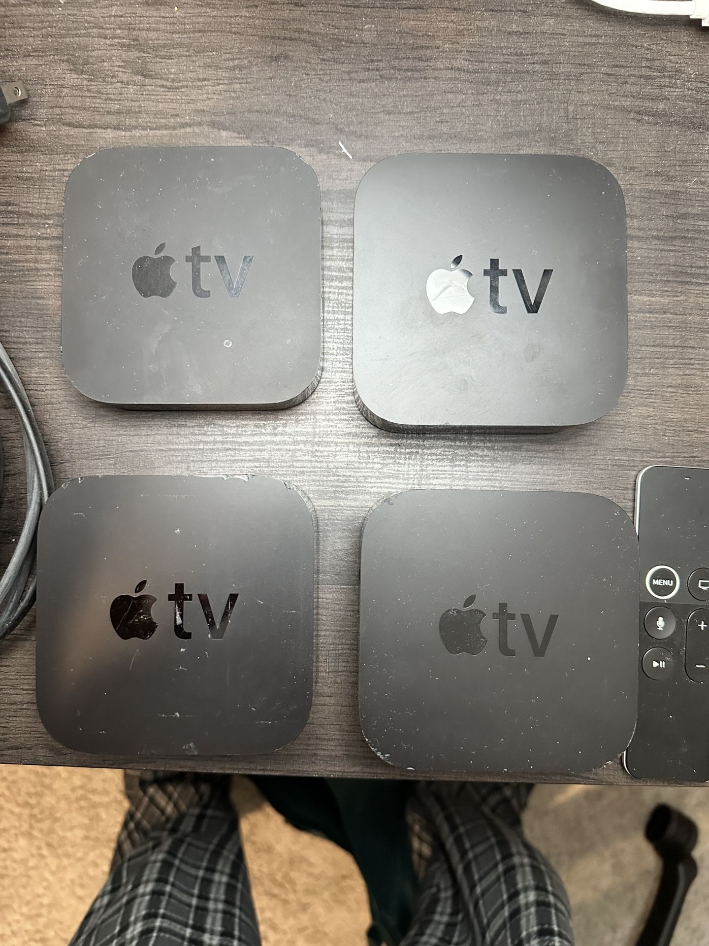 4 Apple TV’s 