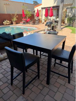 High top dining room table