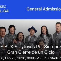 Los Bukis Tickets