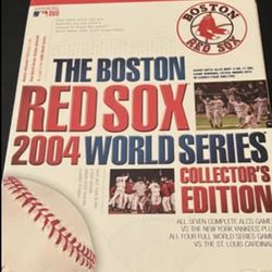 Boston Red Sox 2004 World Series Collector's Edition 12 DVD Set!!