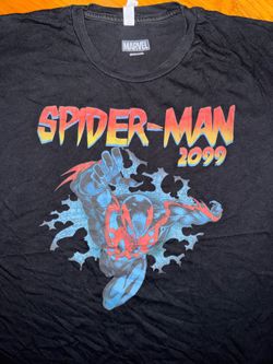 Marvel Spider-Man 2099 Graphic T-Shirt Black Size M