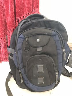 HP BackPack + 3 string bags (1 Nike)