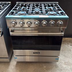 Viking 30” Gas Slide In Range Stove 