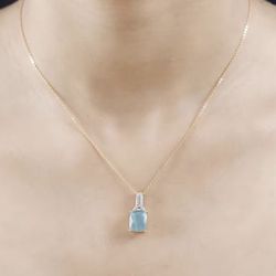 Premium Grandidierite &  Zircon Necklace - new!