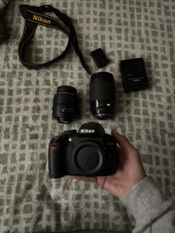 Nikon d3100 Camera with 2 lens