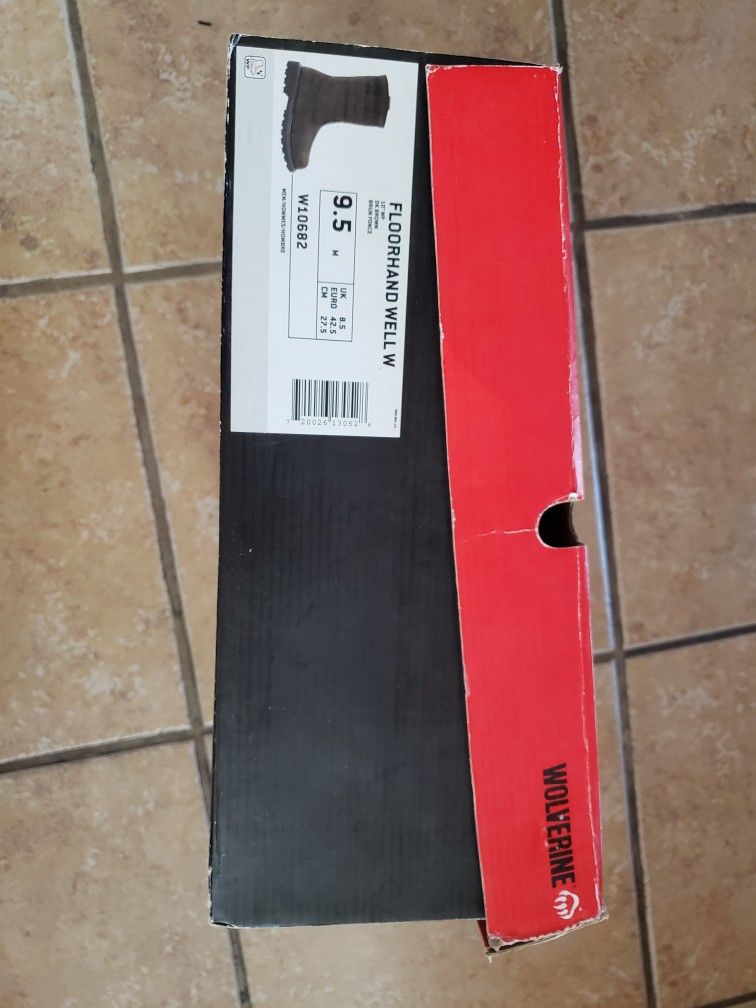 Wolverine Work Boots 9 1/2 m