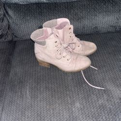 Girls Size 4 Pink Boots 