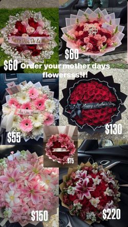 Mother’s Day bouquets