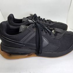 Nike Air Max Pre-Day Shoes Men's 10 Black Gum Athletic Running Workout Sneakers