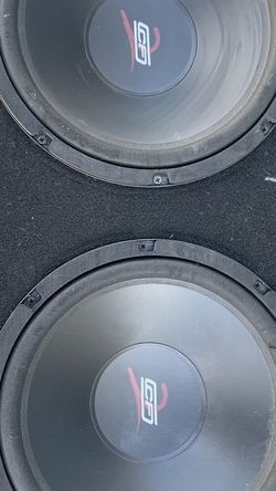 12”CROSS FIRE AUDIO WOOFERS WITH BOX