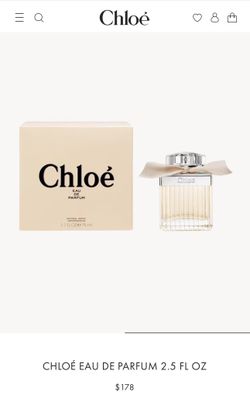 Brand New & Authentic Chloé Eau de Parfum Spray (75ml / 2.5 oz).