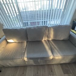 Blue/Grey Living Space Couch 