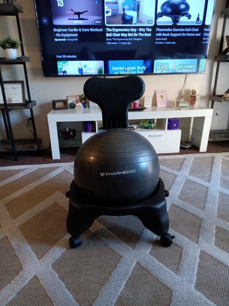 Pharmedoc Therapeutic Exercise Ball/Therapeutic Chair