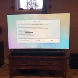Samsung 65inch TV In Great Condition  (Pick Up Only)