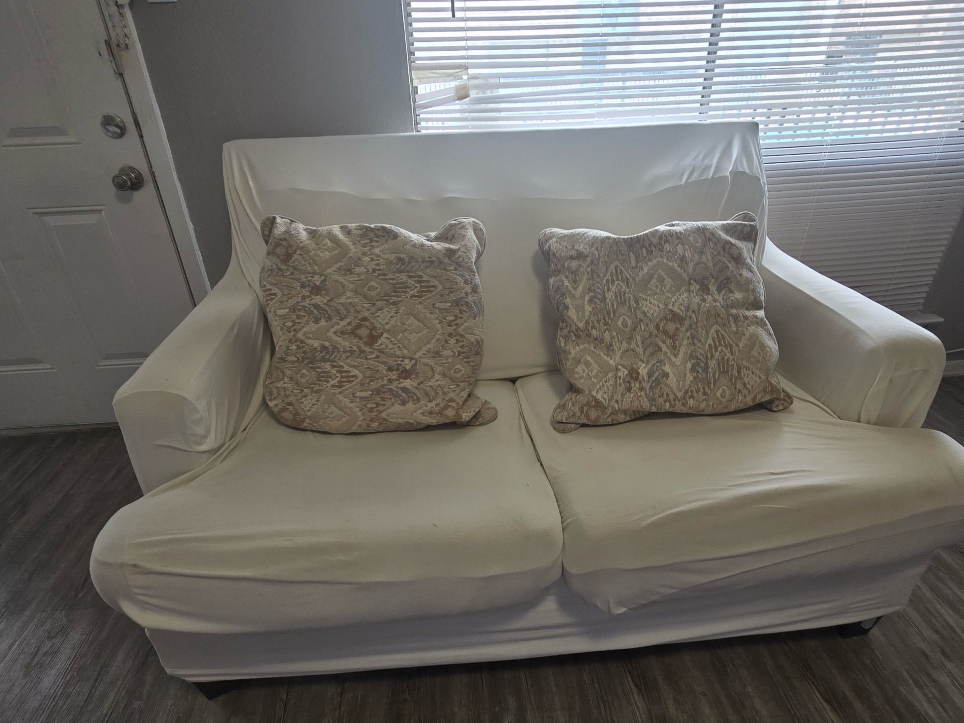 White couches