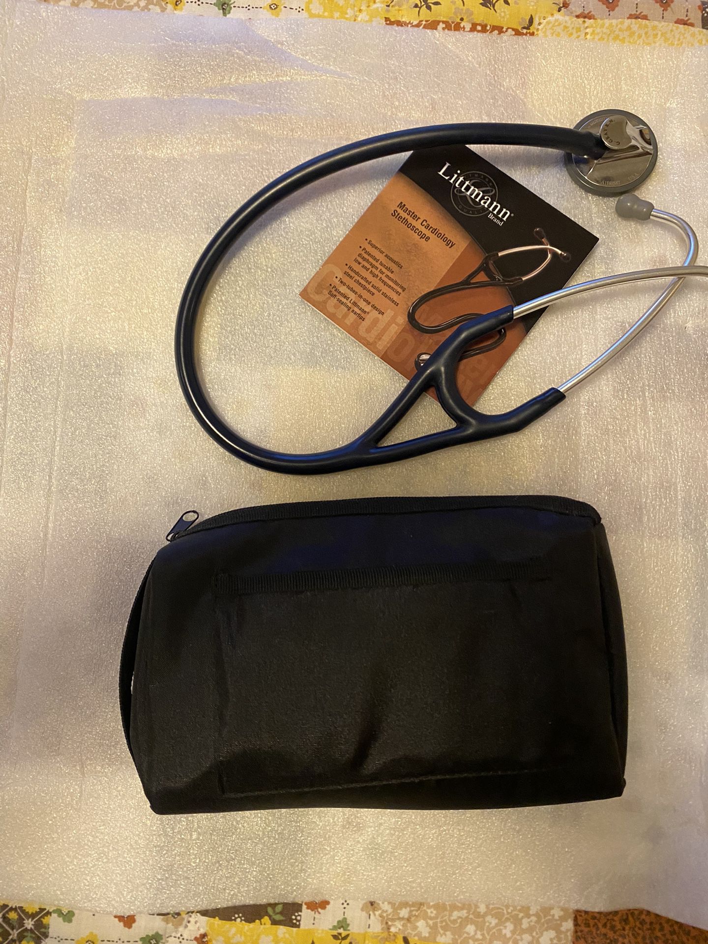 Littman Master Cardiology Stethoscope And Blood Pressure Cuff 
