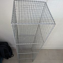 West Elm Metallic Shelves / Bookcase