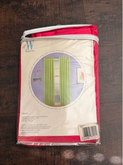 Pink panel window cover