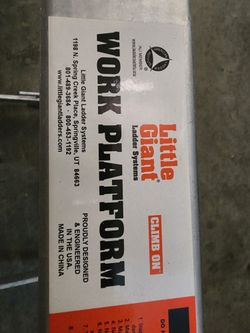 Little GIANT WORK PLATFORM