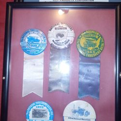 The National Threshers Assn Buttons  And Others 