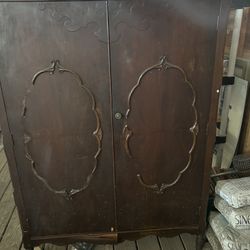 Antique Wardrobe Needs TLC
