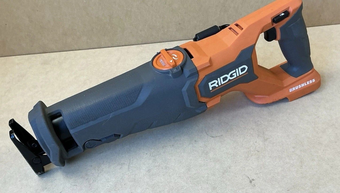 Ridged Cordless Sawzal Brand New Tool Only 