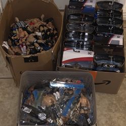 WWE All Elite Wrestling AEW Action Figure Toys For Sale So Many