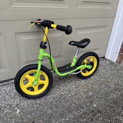 PUKY LR M | The Ideal First Balance Bike for Children from 2 Years | Height-Adjustable Saddle & Handlebar with Handlebar Pad | Large Running Board | S